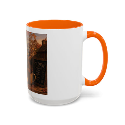 Autumn Speaks Coffee Mug — Fall Cider Rustic Accent Mug