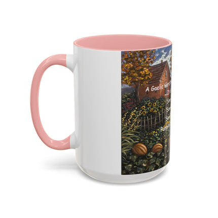 Samhain Accent Mug – 15oz Ceramic Cup with Pumpkin Spice Wit