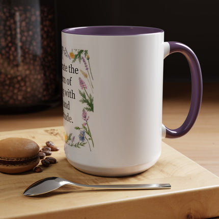 Spring Gratitude Coffee Mug — "Celebrate the return of spring with joy and gratitude"