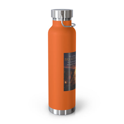 Brigid's Fire Insulated Bottle — 22oz Copper Vacuum Flask