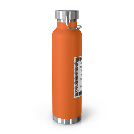Chocolate Quote 22oz Insulated Bottle