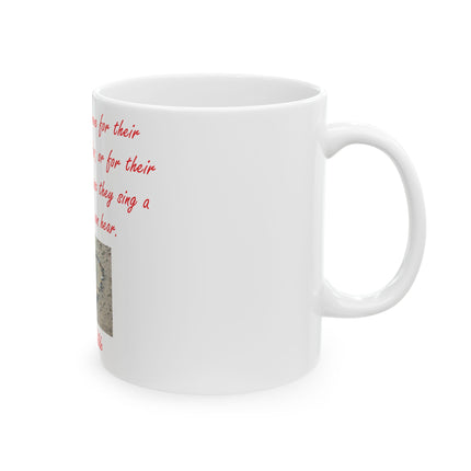 Inspirational Quote Ceramic Mug - Oscar Wilde Design (11oz)