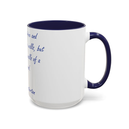 Chesterton Quote Accent Mug – “Walls of a Playground” – 15oz Ceramic