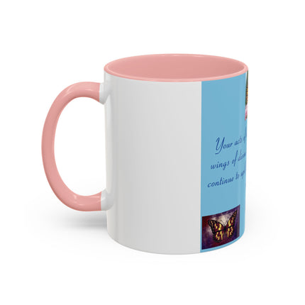 Inspirational Butterfly Coffee Mug – Rumi Quote – 11oz