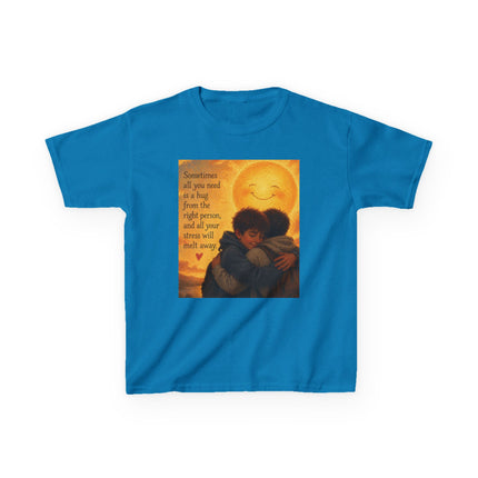 Kids Hug Tee — "Sometimes all you need is a hug" Heartwarming Children's T‑Shirt