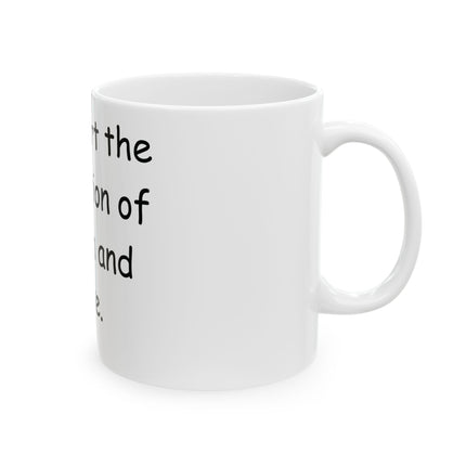 Church & Hate Statement Mug – 11oz Ceramic Drinkware