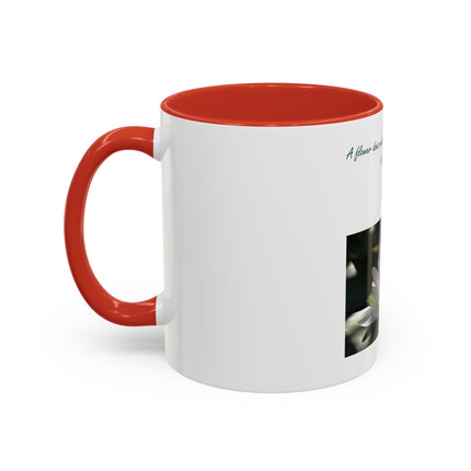 Lotus Flower Coffee Mug — "A flower does not compete with other flowers, it just blooms"