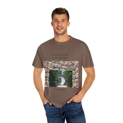 ‘We Build Too Many Walls’ Tee – Inspirational Unisex Everyday Shirt