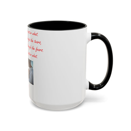 Romantic Coffee Mug – “Together Forever” – 15oz Ceramic
