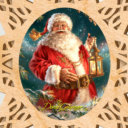 Enchanted Santa Tree Topper by D. Gelsinger - Christmas Decor - 89485-DG-1