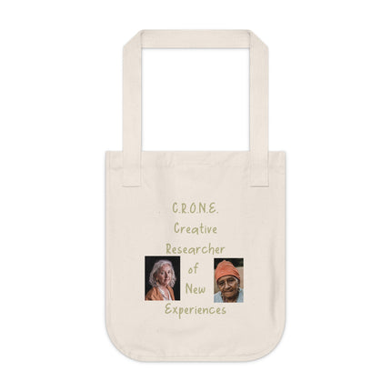 Organic Canvas Tote – C.R.O.N.E. Archetype | Spiritual Gift Idea