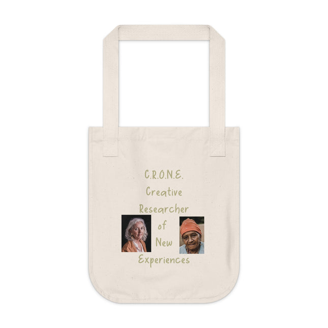 Organic Canvas Tote – C.R.O.N.E. Archetype | Spiritual Gift Idea
