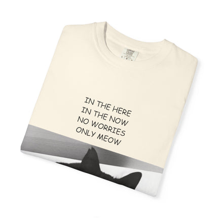 Inspirational Cat T-Shirt for Cat Lovers - 'Only Meow'