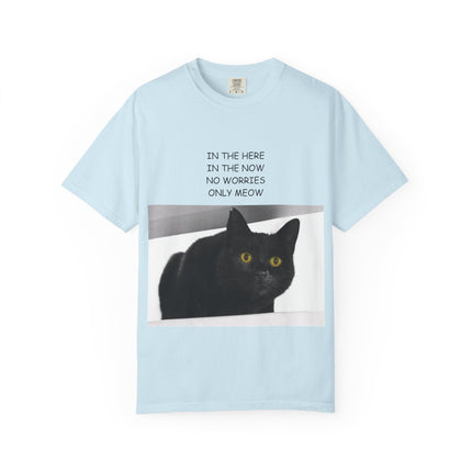Inspirational Cat T-Shirt for Cat Lovers - 'Only Meow'