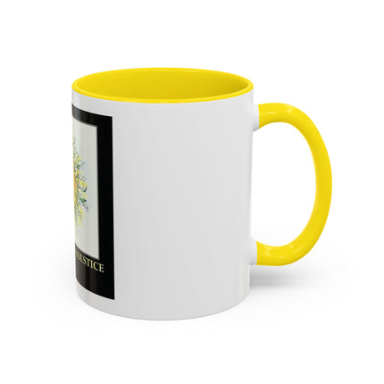 Happy Summer Solstice Coffee Mug — Sun Illustration Accent Mug (11/15oz)