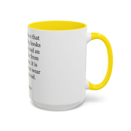 Jules Verne Quote Coffee Mug — Literary Quote Accent Mug (11/15oz)