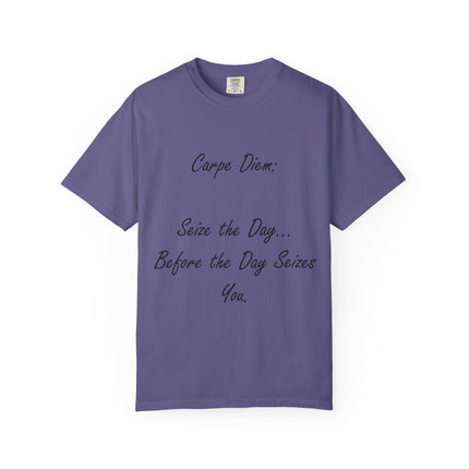 Inspirational Unisex T-Shirt - 'Carpe Diem: Seize the Day'