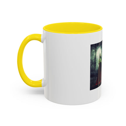 Witchy Forest Coffee Mug — 'As Above So Below' Spiritual Pagan Tea Cup (11/15oz)