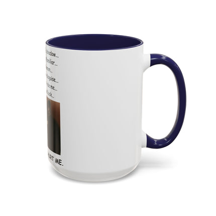 Accent Mug – Black Cat Print – Ceramic Drinkware – 15oz