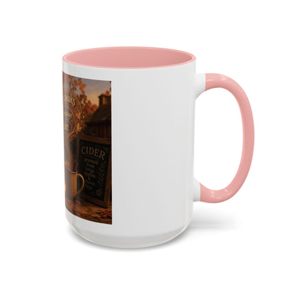 Autumn Speaks Coffee Mug — Fall Cider Rustic Accent Mug