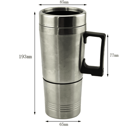 Portable Electric Car Water Keep Warmer Coffee Mug-3