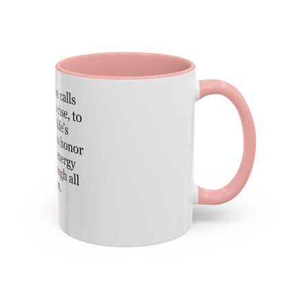 Beltane Celebration Coffee Mug — Spiritual Pagan Holiday Quote