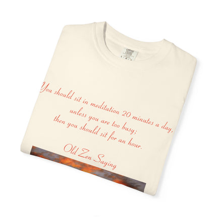 Serene Meditation Quote T-Shirt for Mindfulness Enthusiasts