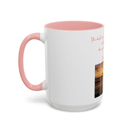 Meditation Quote Coffee Mug — "If you should sit in meditation 20 minutes a day..."