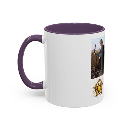 Witchcraft Quote Accent Coffee Mug — 'Male or Female, Young or Old' Pagan Witch Tribute