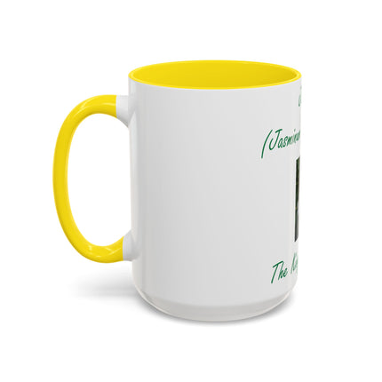 15oz Accent Mug – Jasmine Flower, King of Flowers