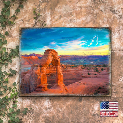 Hogle Canyon Art Wooden Wall Art by Nature Wonders - Nature Wildlife Decor  - 95245B-1