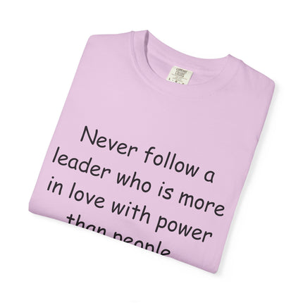Inspirational Unisex T-shirt with Native American Proverb