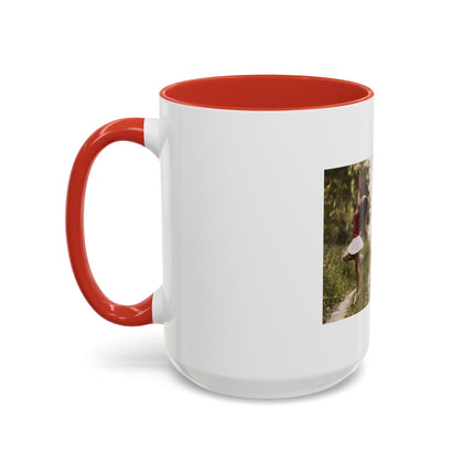 Freedom Quote Accent Coffee Mug — "When you truly don't care" Inspirational Photo Mug (11/15oz)
