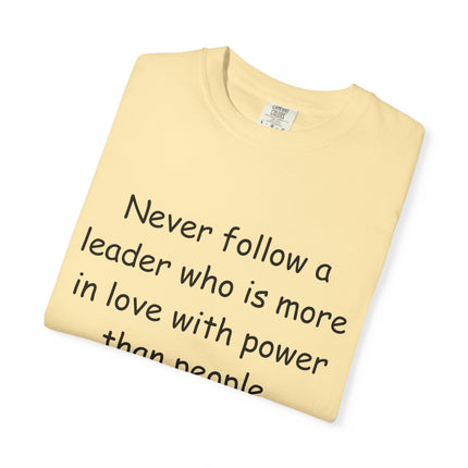 Inspirational Unisex T-shirt with Native American Proverb