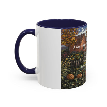 Samhain Accent Mug – 11oz Ceramic Cup with Pumpkin Spice Wit