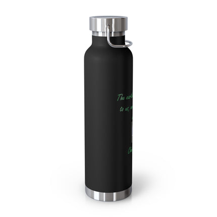 Copper Insulated Bottle – Chief Seattle Earth Quote – 22oz