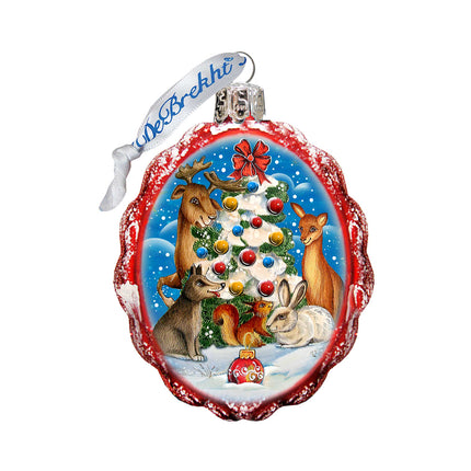 Christmas At the Forest Mercury Glass Ornament by G. DeBrekht - Christmas Décor - 773035-4