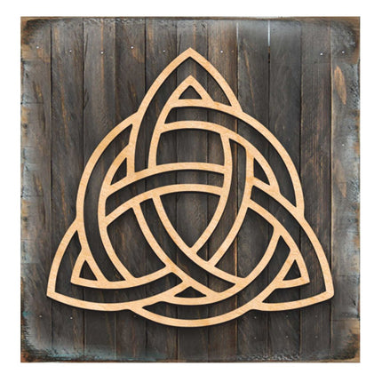 Spiral Symbol Celtic Art Wooden Wall Art by Celtic Art - Celtic Decor - 953168B-4