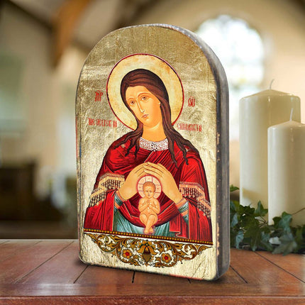 Resurrection Wooden Gold Plated Religious Christian Sacred Icon - Inspirational Icon Decor - 86017-0
