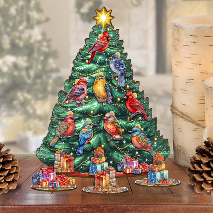 Christmas Birds Christmas Tree Set by G.DeBrekht Christmas Decor - 8091511-3