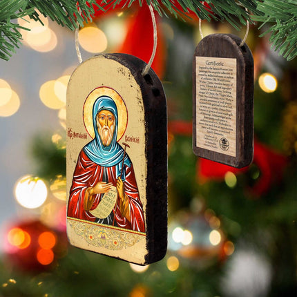 Saint Anthony Religious Christian Sacred Icon Ornament - Inspirational Icon Decor - 87057-3