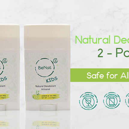 2-Pack all-Natural Deodorants for Kids & Teens-3