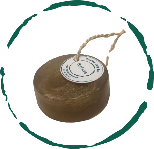 Pristine Soap Bar. Green Clay, Bamboo, and Green Tea.-0