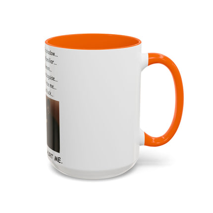 Accent Mug – Black Cat Print – Ceramic Drinkware – 15oz