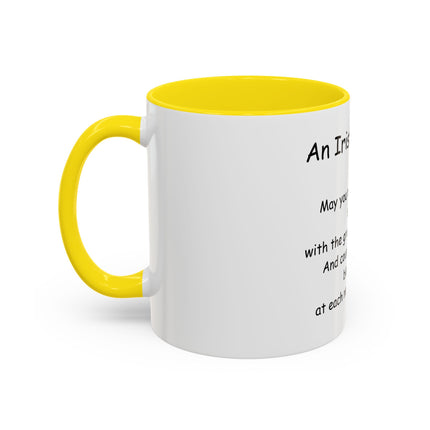 Irish Blessing Coffee Mug — "An Irish Blessing" Inspirational Religious Mug (11/15oz)