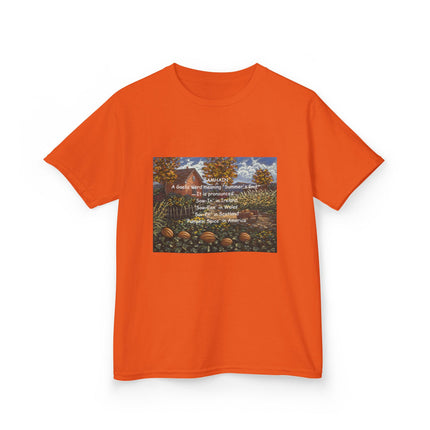 Inspirational Kids Heavy Cotton Tee - Cozy & Uplifting Design for Everyday Wear
