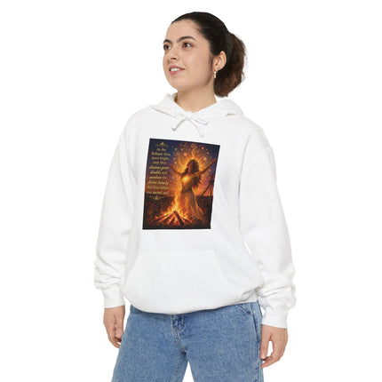 Beltane Fire Hoodie — Inspirational Prayer Design