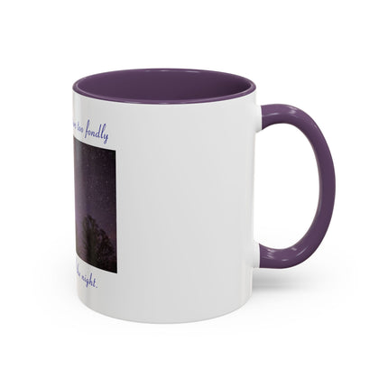 Starry Night Coffee Mug — “I have loved the stars too fondly” Accent Mug