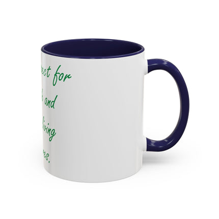 Sustainable Mug – ‘Respect the Earth’ Quote, Ceramic 11oz