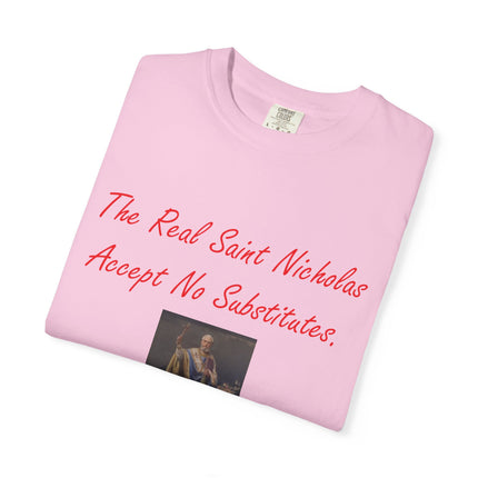 Unisex Garment-Dyed T-shirt - The Real Saint Nicholas Design